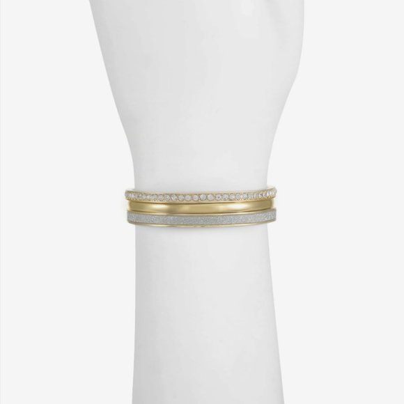 Monet Jewelry Bangle Bracelet 3pc Set - Picture 5 of 6